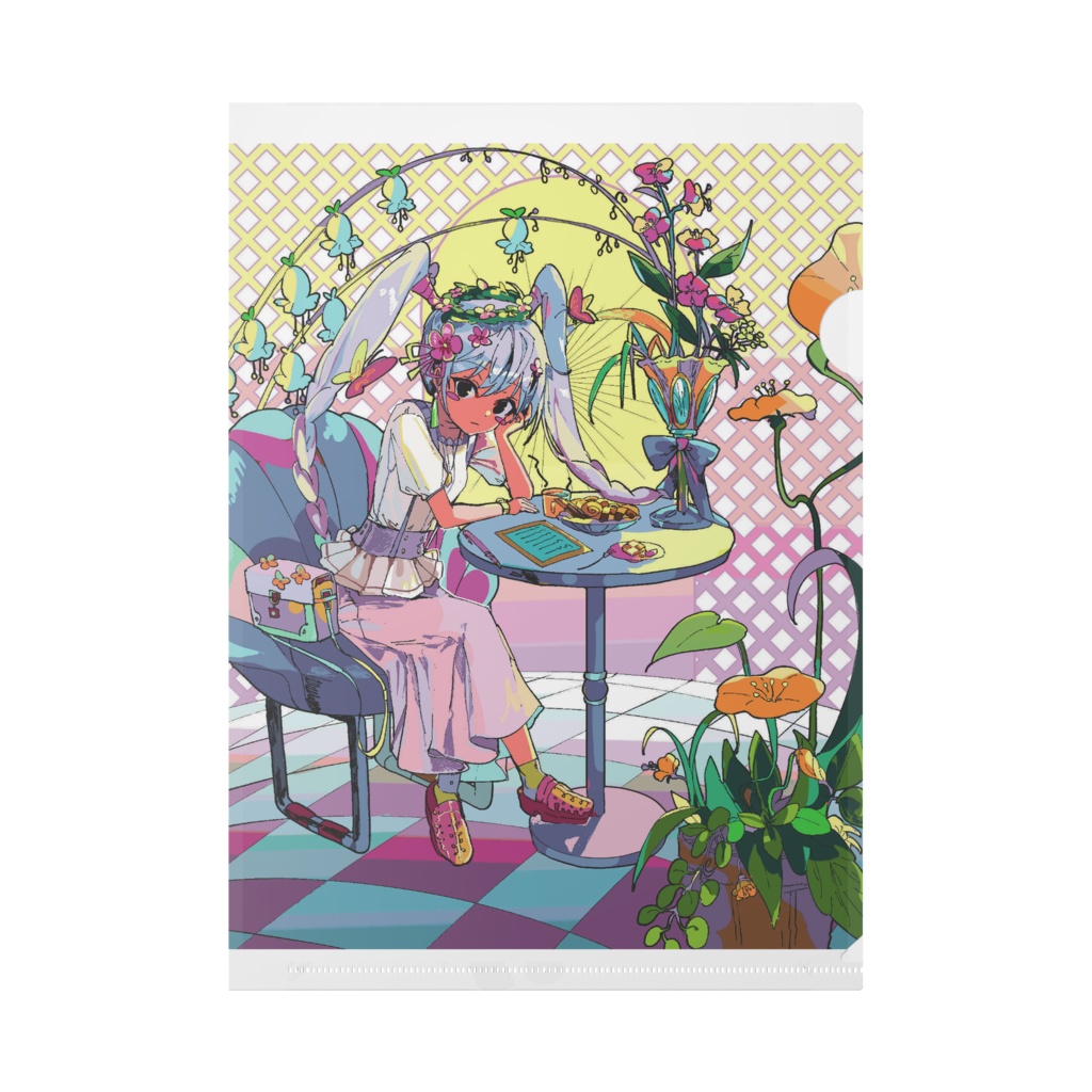 『あーてぃすてぃっく両面』クリアファイル - A4