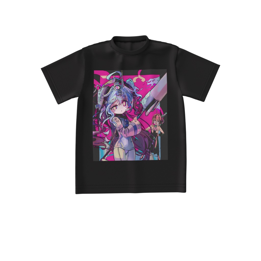 機械少女ビッグシルエットTシャツ