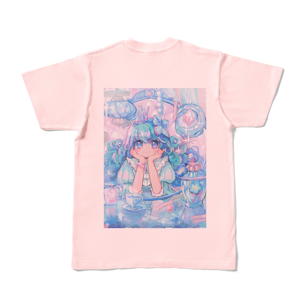 カラーTシャツ ライトピンク (淡色)