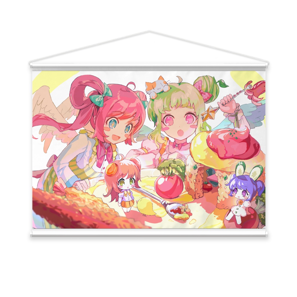 『天使のクッキング』タペストリー - B2横