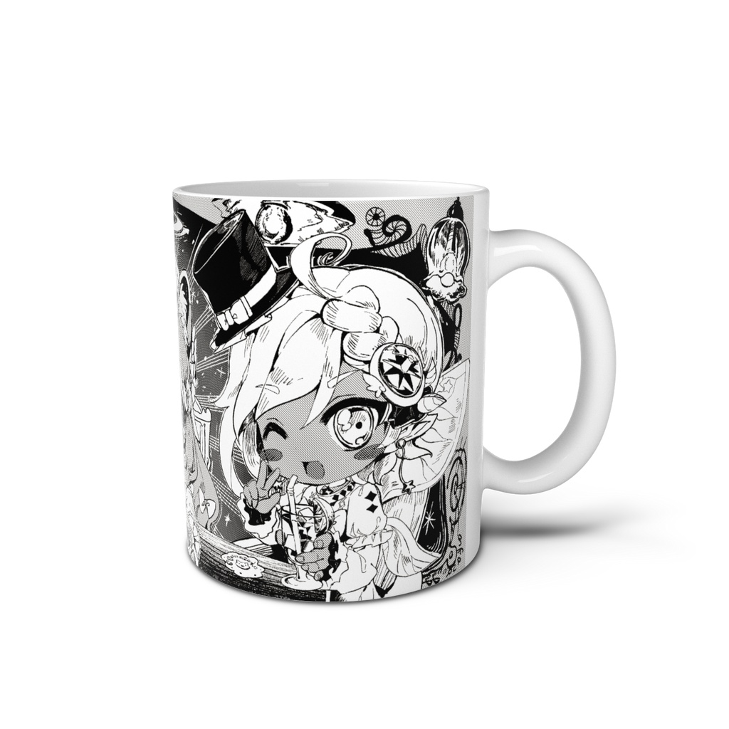 おちゃかいへどうぞ　|　マグカップ 