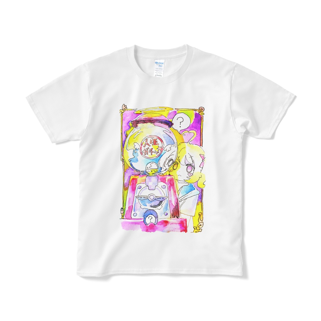 人生ガチャ｜Tシャツ（短納期）