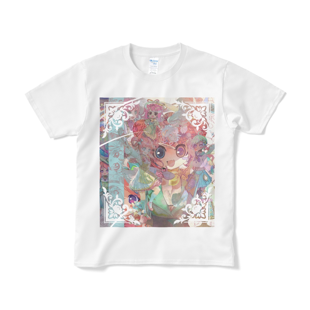 抽象的少女群｜ Tシャツ（短納期）