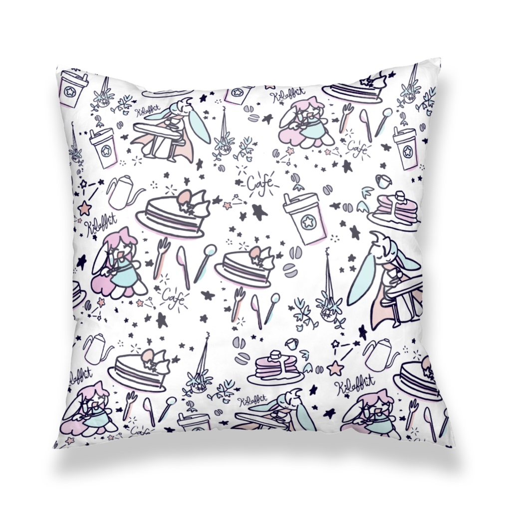 Kirabbit cafe〜クッションカバー〜