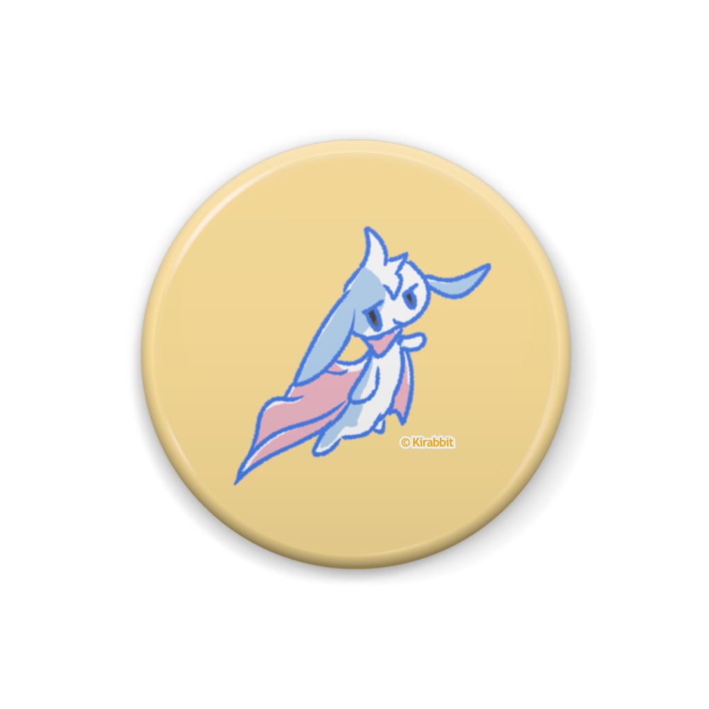 【Kirabbit 缶バッジ】　おうし座ココア