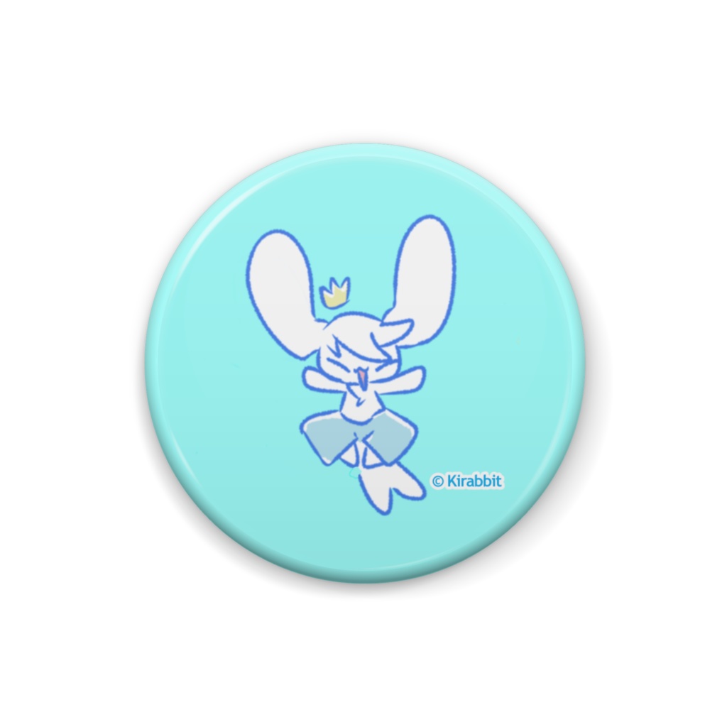 【Kirabbit 缶バッジ】 水瓶座みずあらし