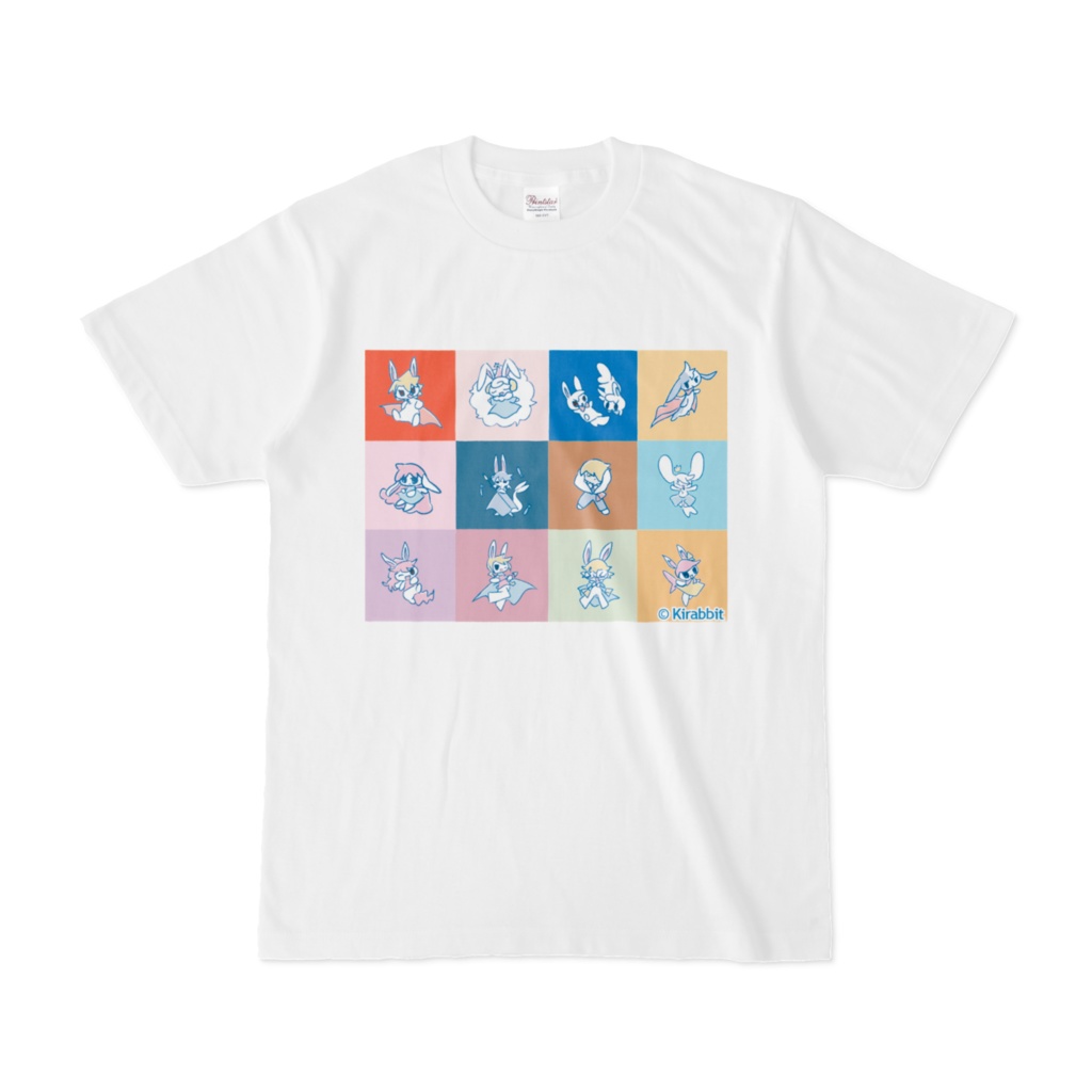 【Kirabbit Tシャツ】　12星座