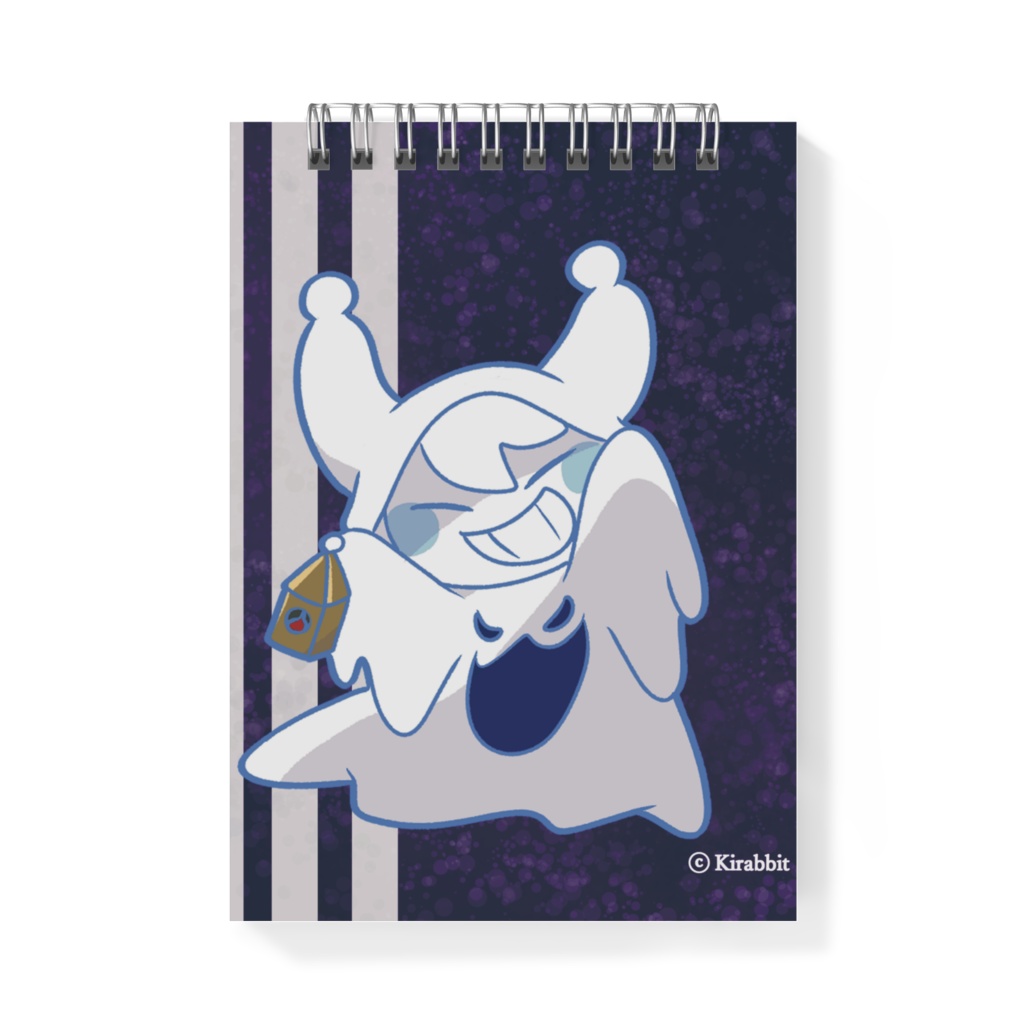 Halloween☆Kirabbitみずあらし　メモ帳（紫）