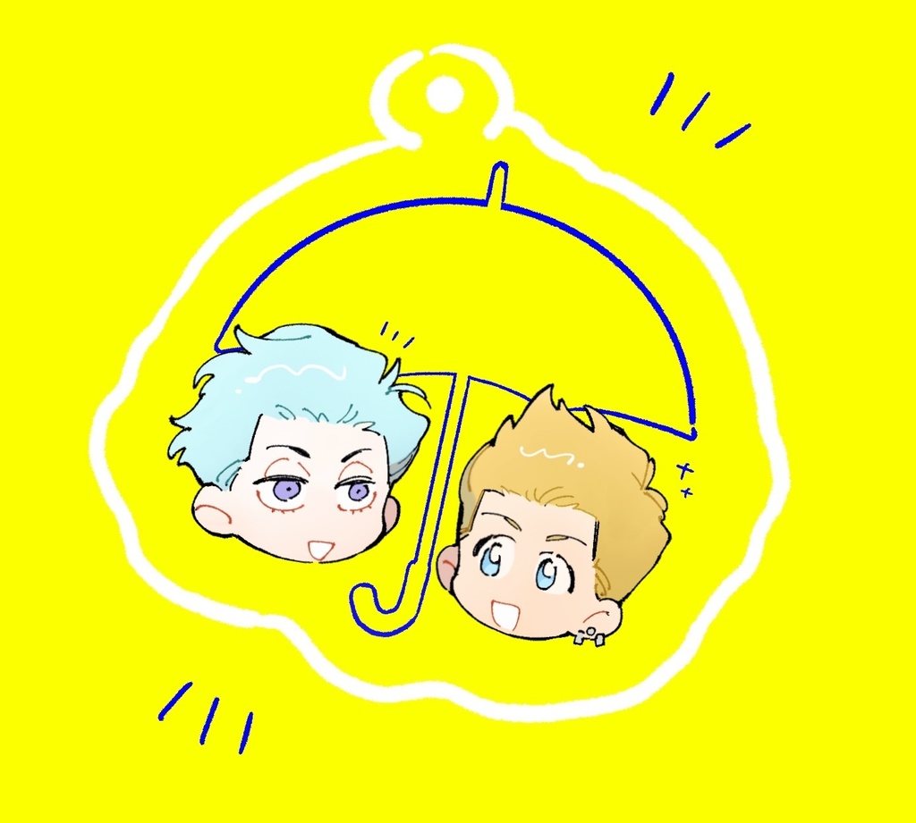 雨北　アクリルキーホルダー