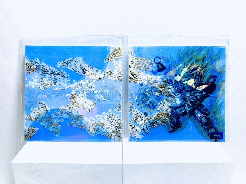 ビックムーンアターック！！【青背景】
