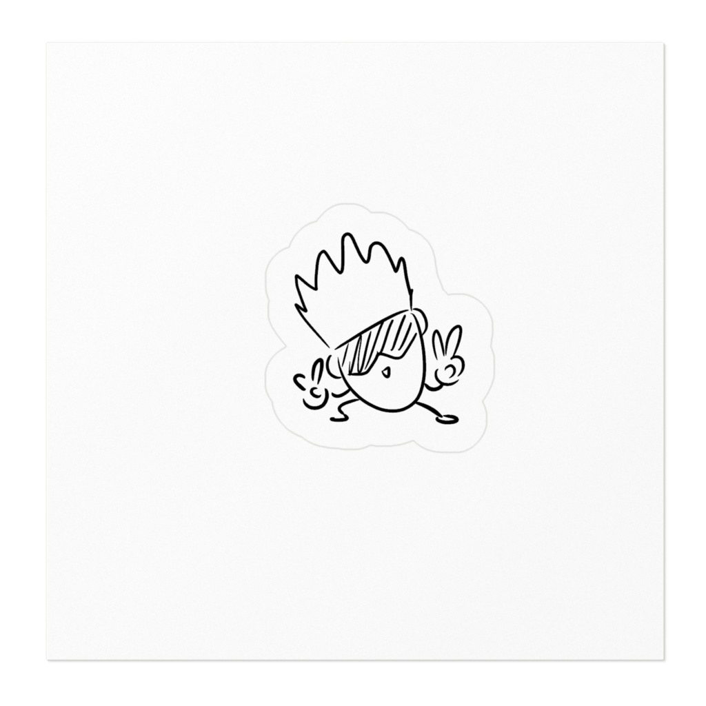 馬鹿目隠シール