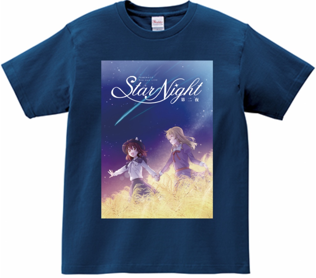 蓮メリキービジュアルTシャツ【StarNight】