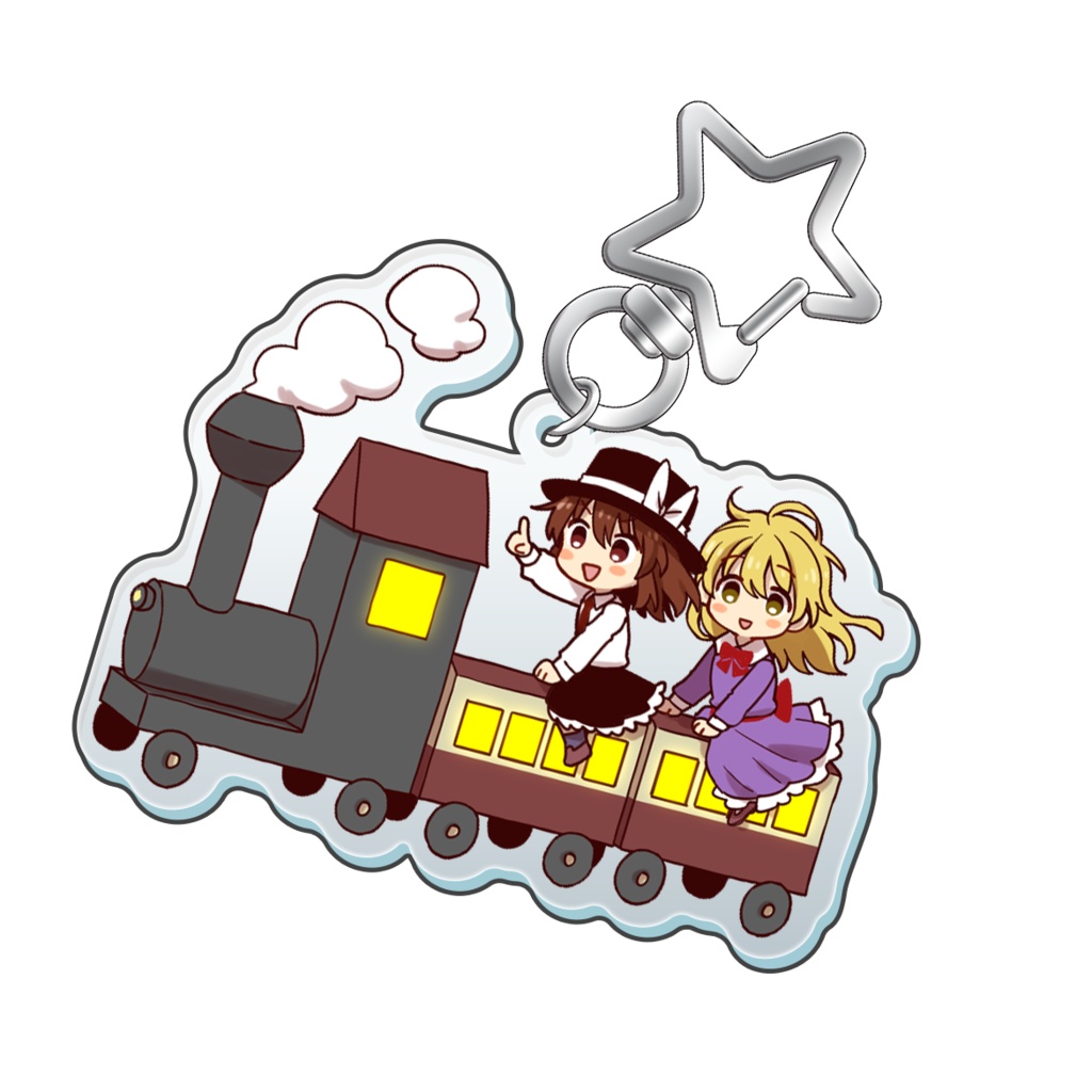 銀河鉄道 秘封アクリルキーホルダー