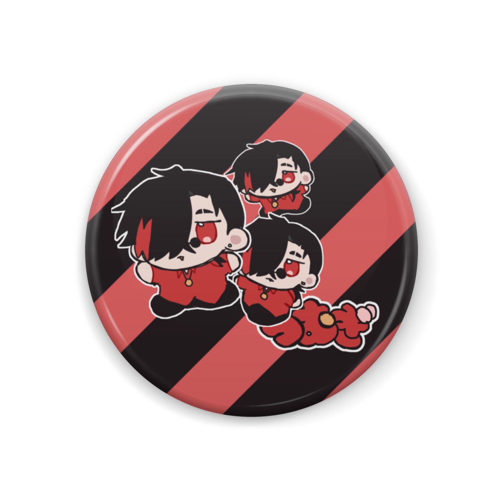 いけ!ちむぎ缶バッチ