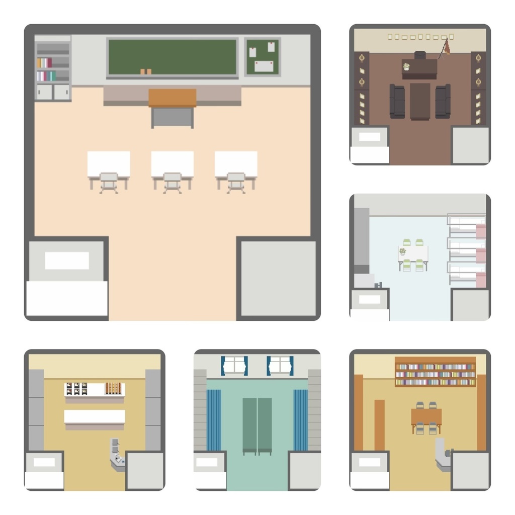 pictSQUARE店舗素材［学校］