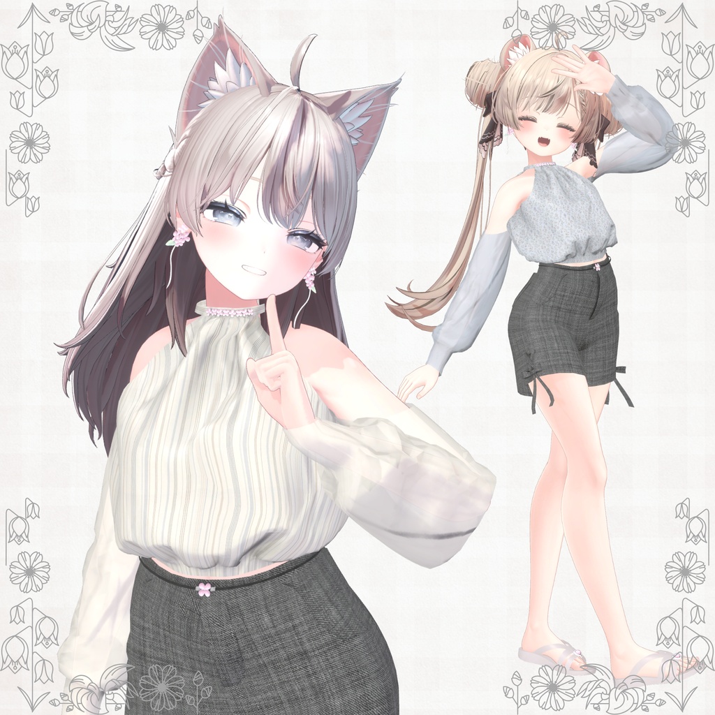 ❁SilentSkinPeek❁(VRChat想定)