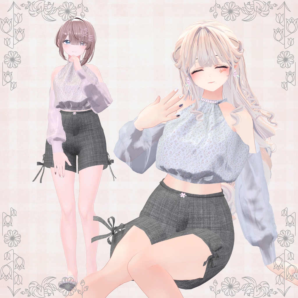 ❁SilentSkinPeek❁(VRChat想定)