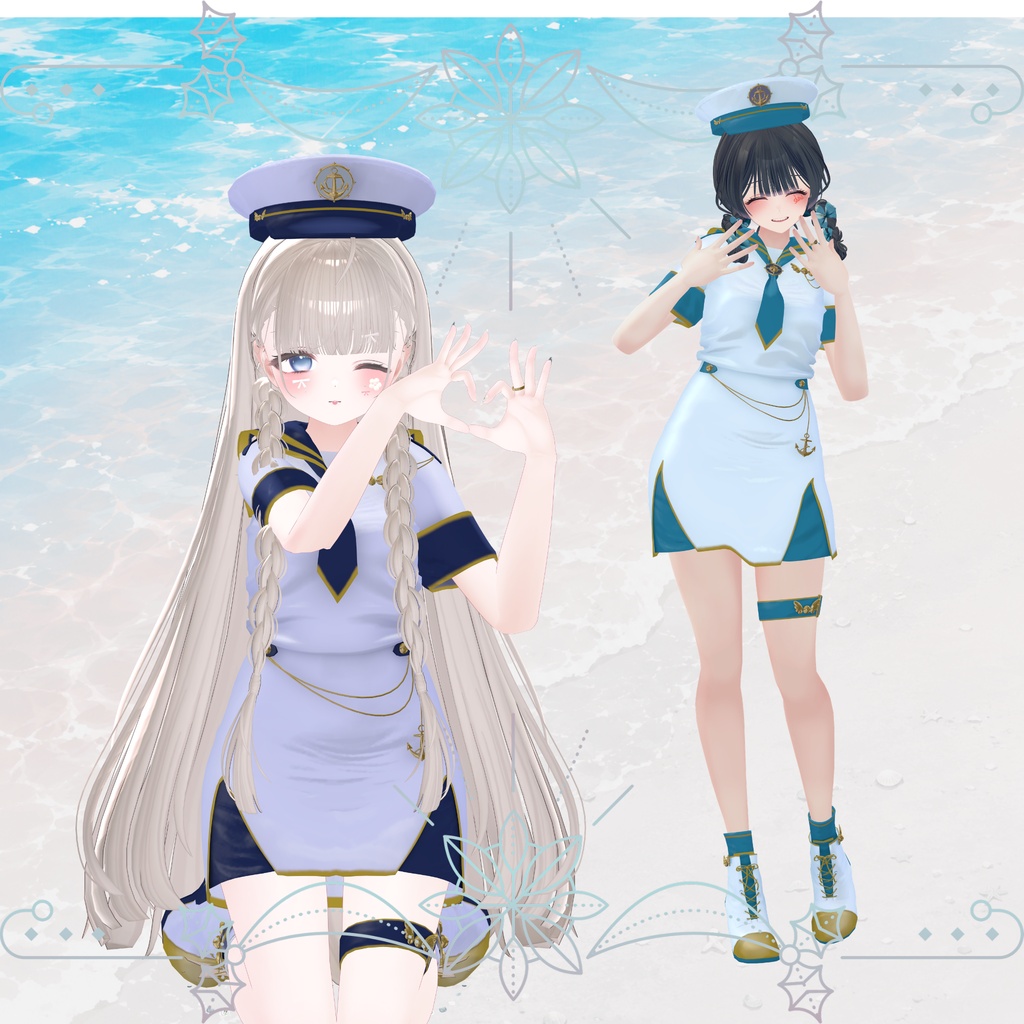 発売記念SALE中!⚓SweetCommander⚓(VRChat想定)
