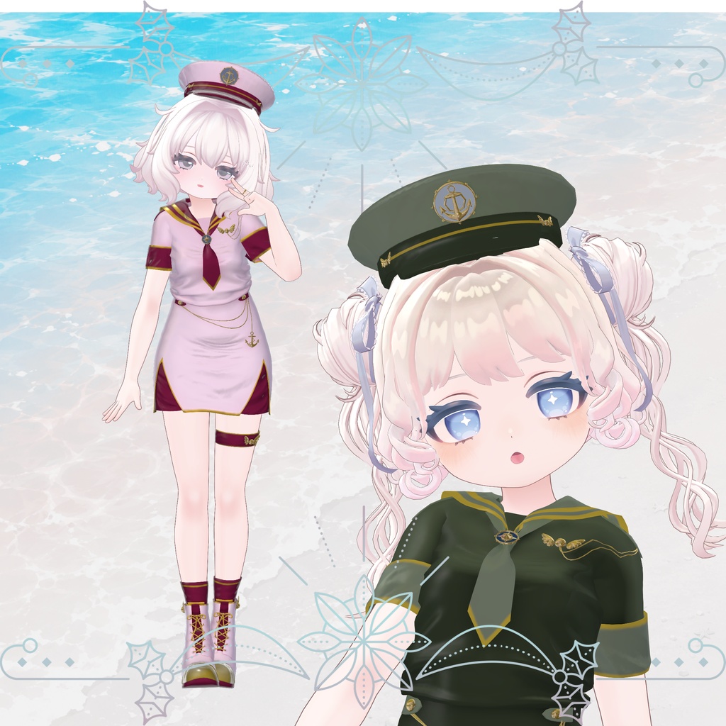 発売記念SALE中!⚓SweetCommander⚓(VRChat想定)