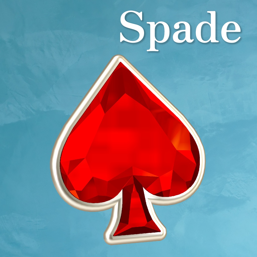 【48時間無料】Spade Jewelry [VRChat汎用アクセサリー]