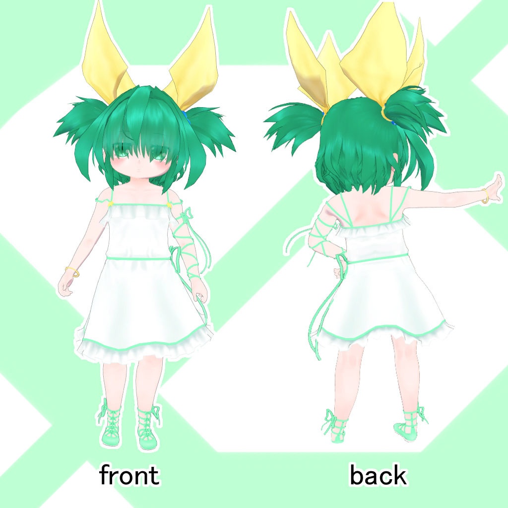 3Dキャラクターモデル 「ミティ」