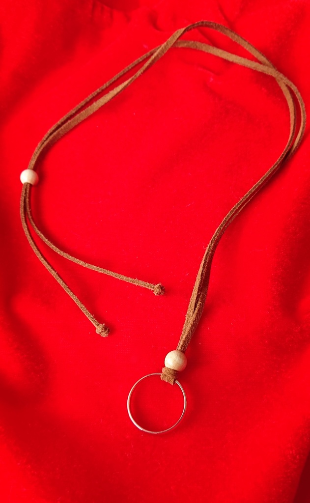 【拳コユイメージ】刻印リングネックレス