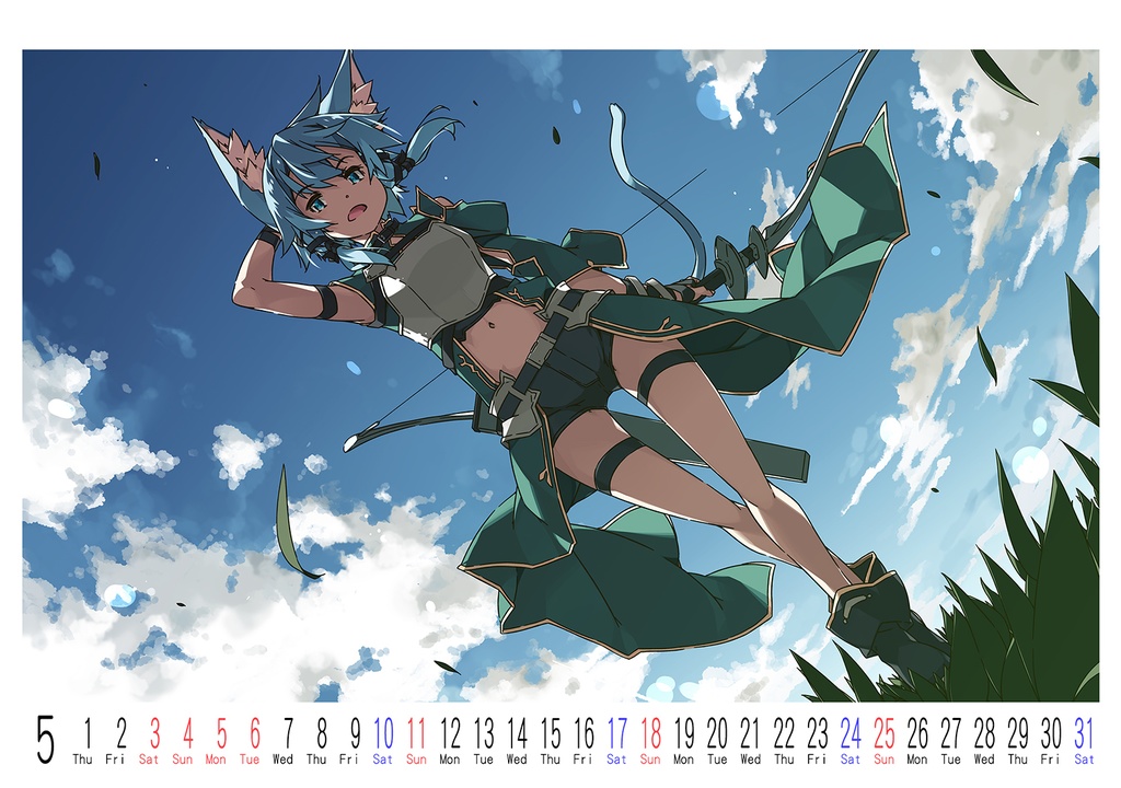 完売)無題 2025卓上カレンダー