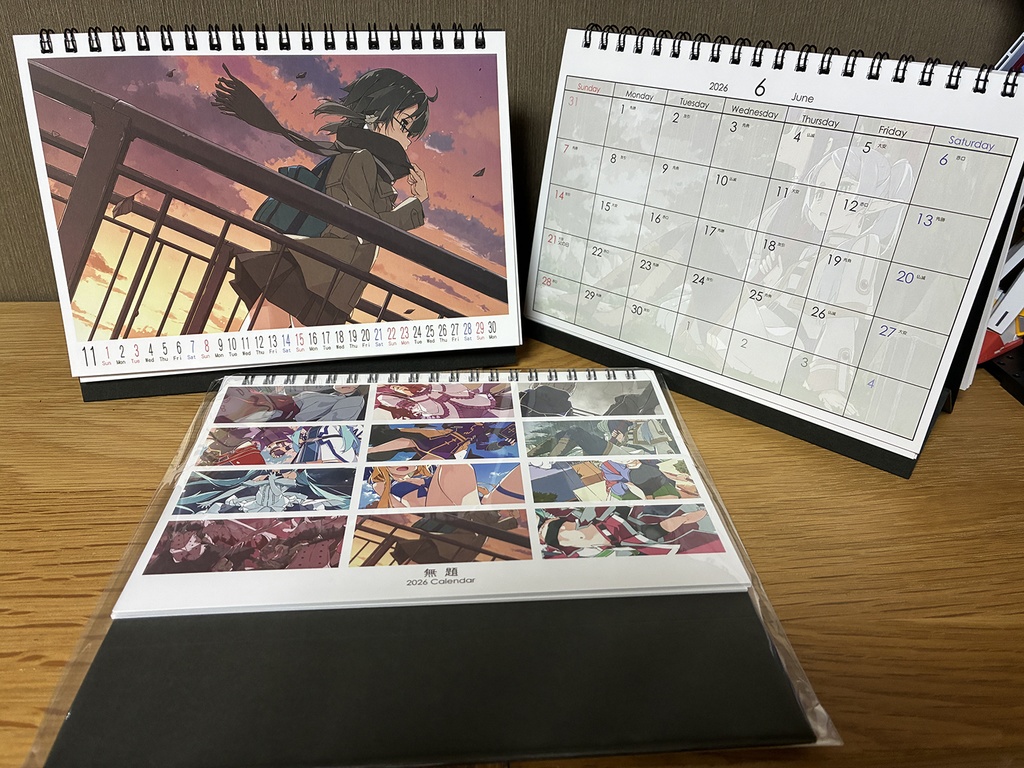 完売)無題 2026卓上カレンダー