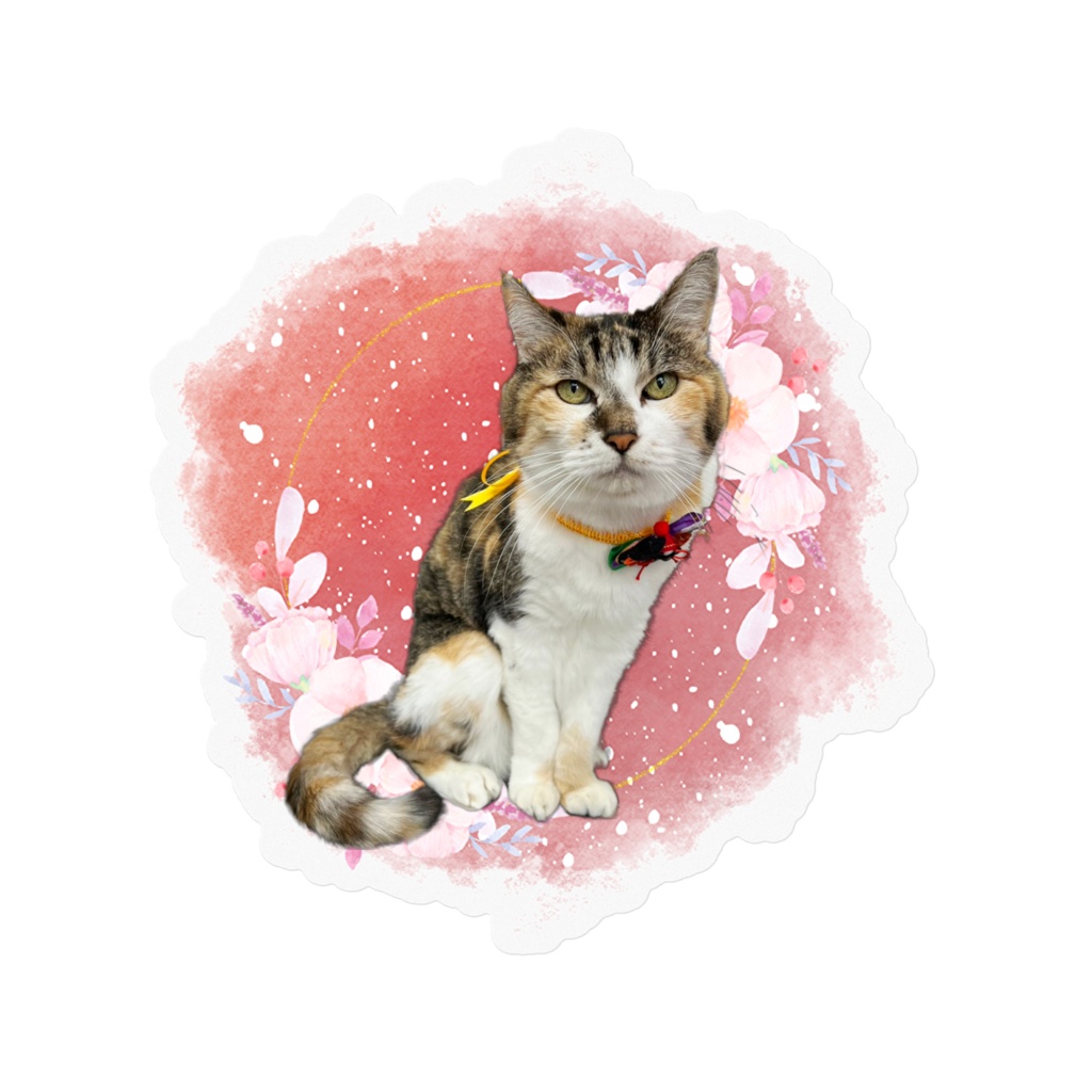 ミケにゃんステッカー