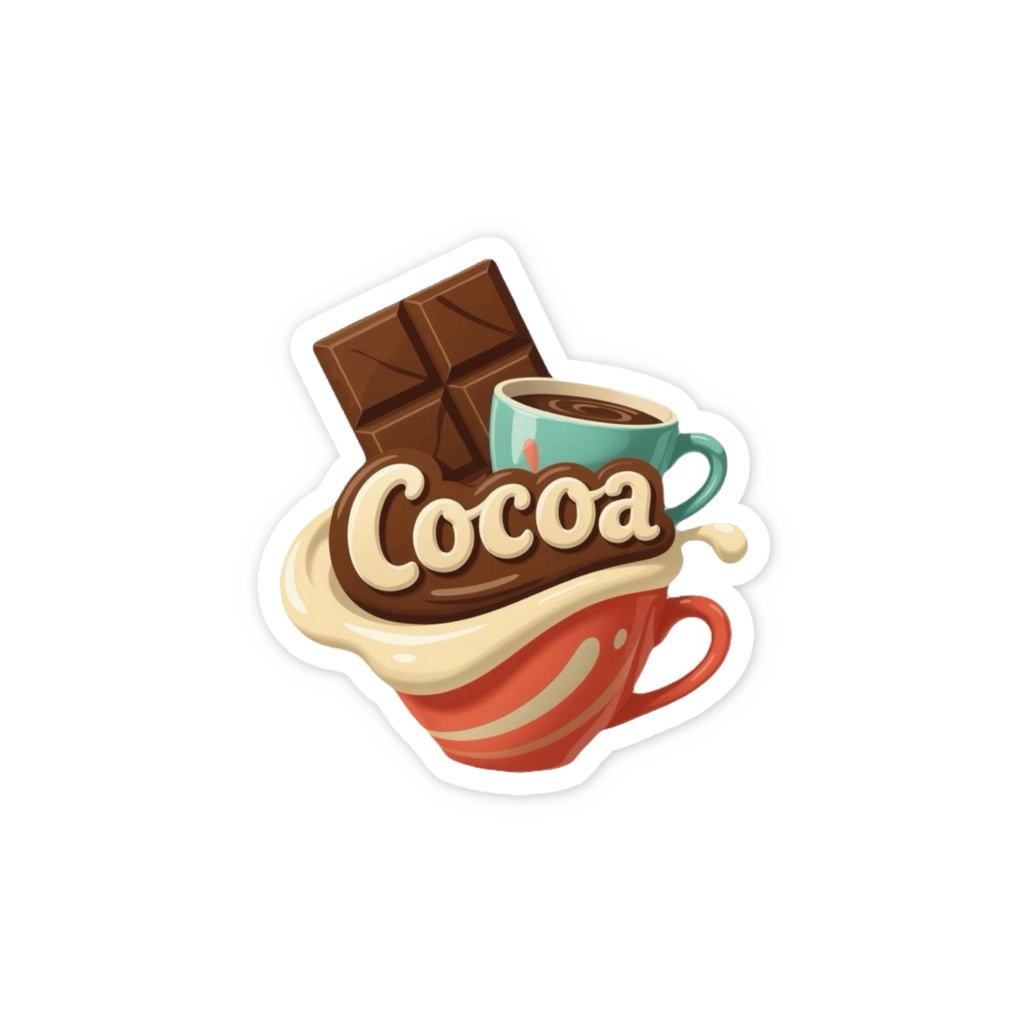 ステッカー　（cocoa）