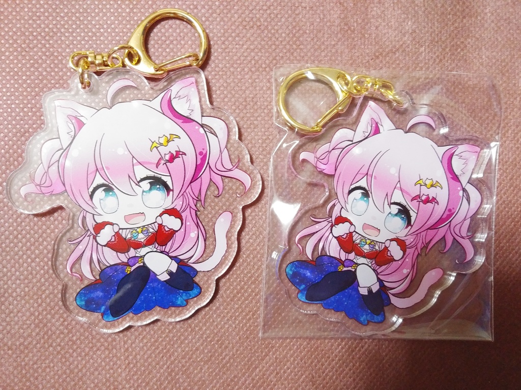 桃泉ユウアクリルキーホルダー