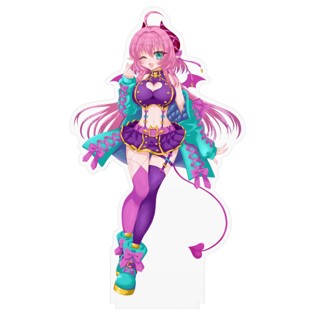 【桃泉ユウ】キービジュアルアクリルフィギュア