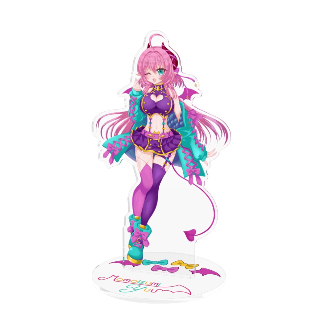 【桃泉ユウ】キービジュアルアクリルフィギュア