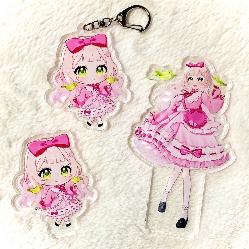 【受注販売】春野るの🌸🕊立ち絵公開記念グッズ【受付終了】