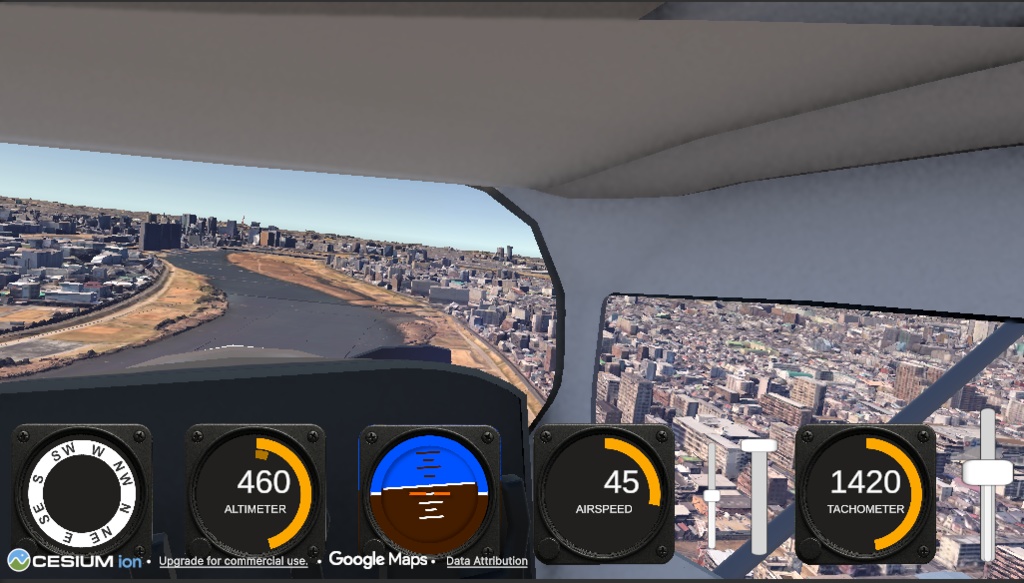 Unity フライトシミュレータ テンプレート
