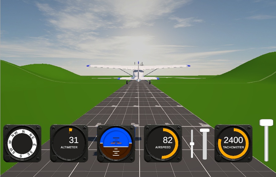 Unity フライトシミュレータ テンプレート