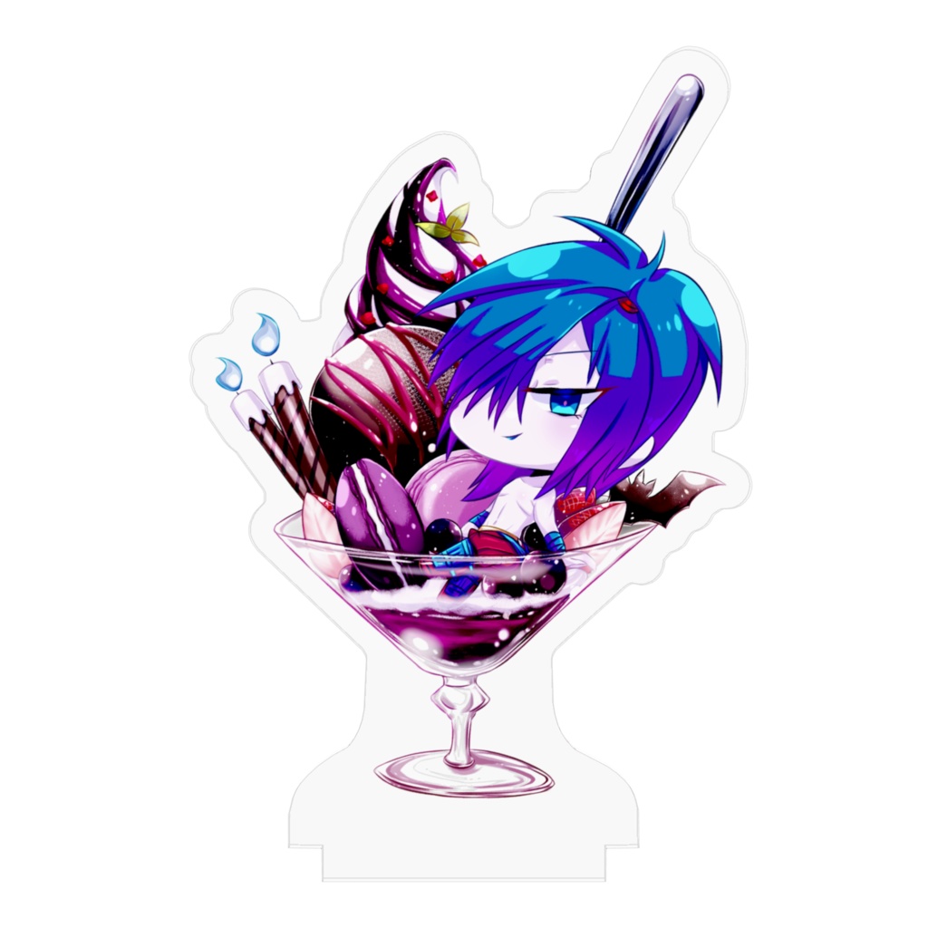 首斬り破沙羅 パフェアクリルスタンド