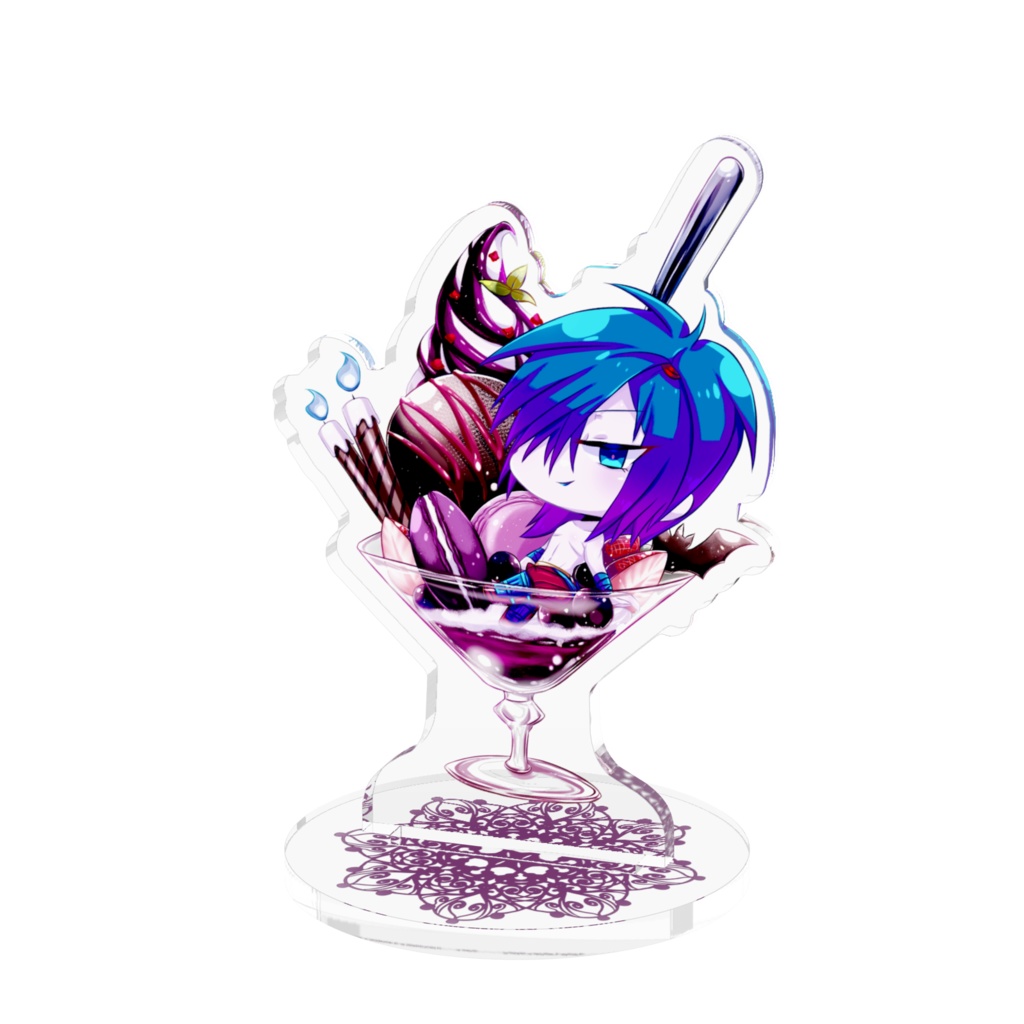 首斬り破沙羅 パフェアクリルスタンド