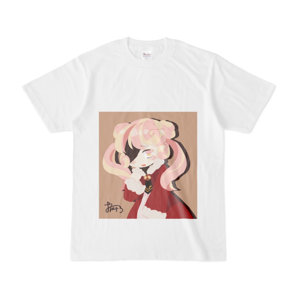 絵Tシャツ-3（マシュマロヘア）
