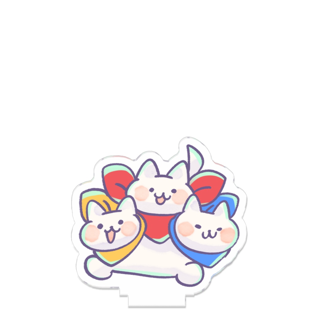 つながる雪の王国マスコット~雪ベロス~