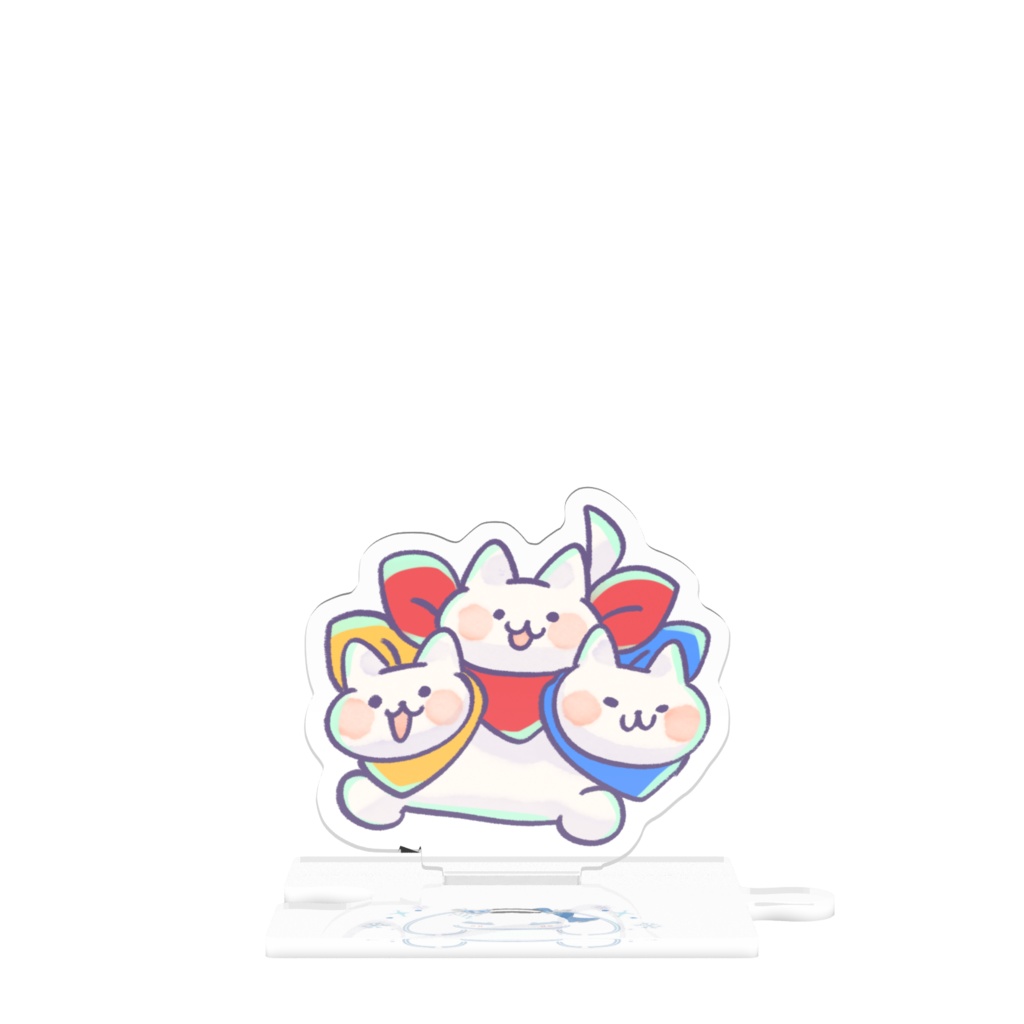 つながる雪の王国マスコット～雪ベロス～