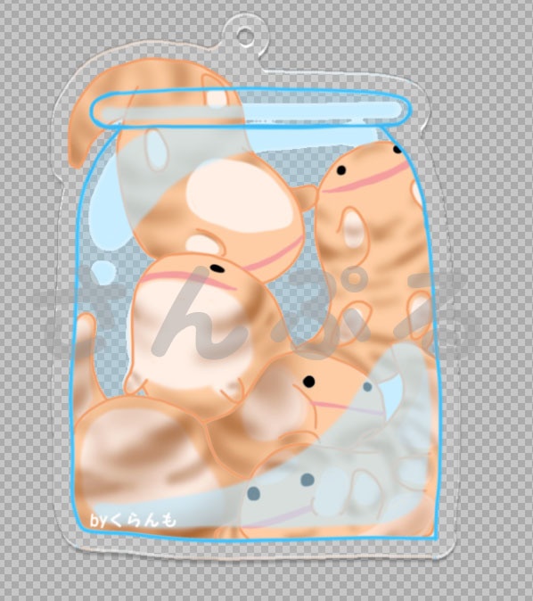 アクキー【オオサンショウウオ詰め】