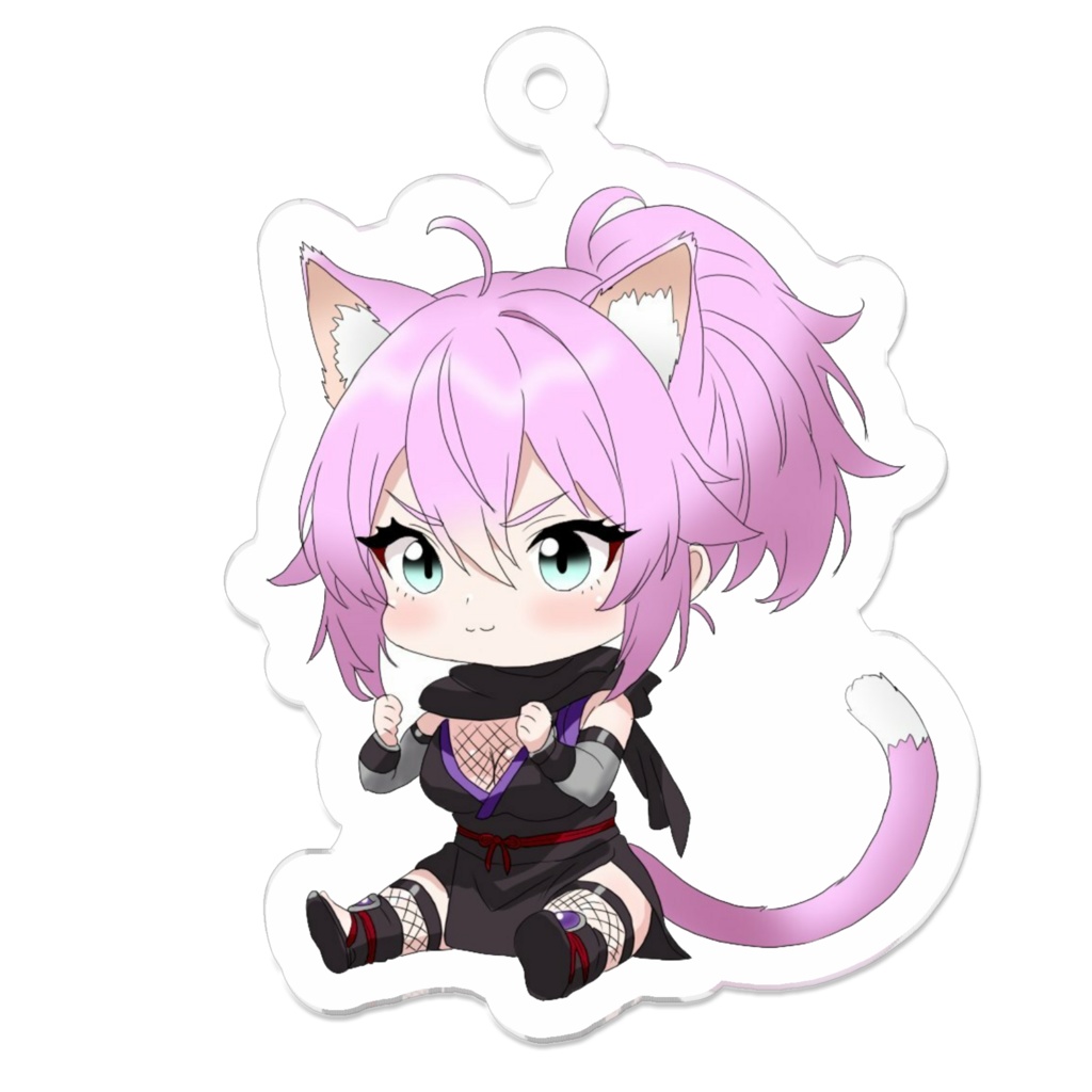 みくりんのキーホルダー(モンハンver)