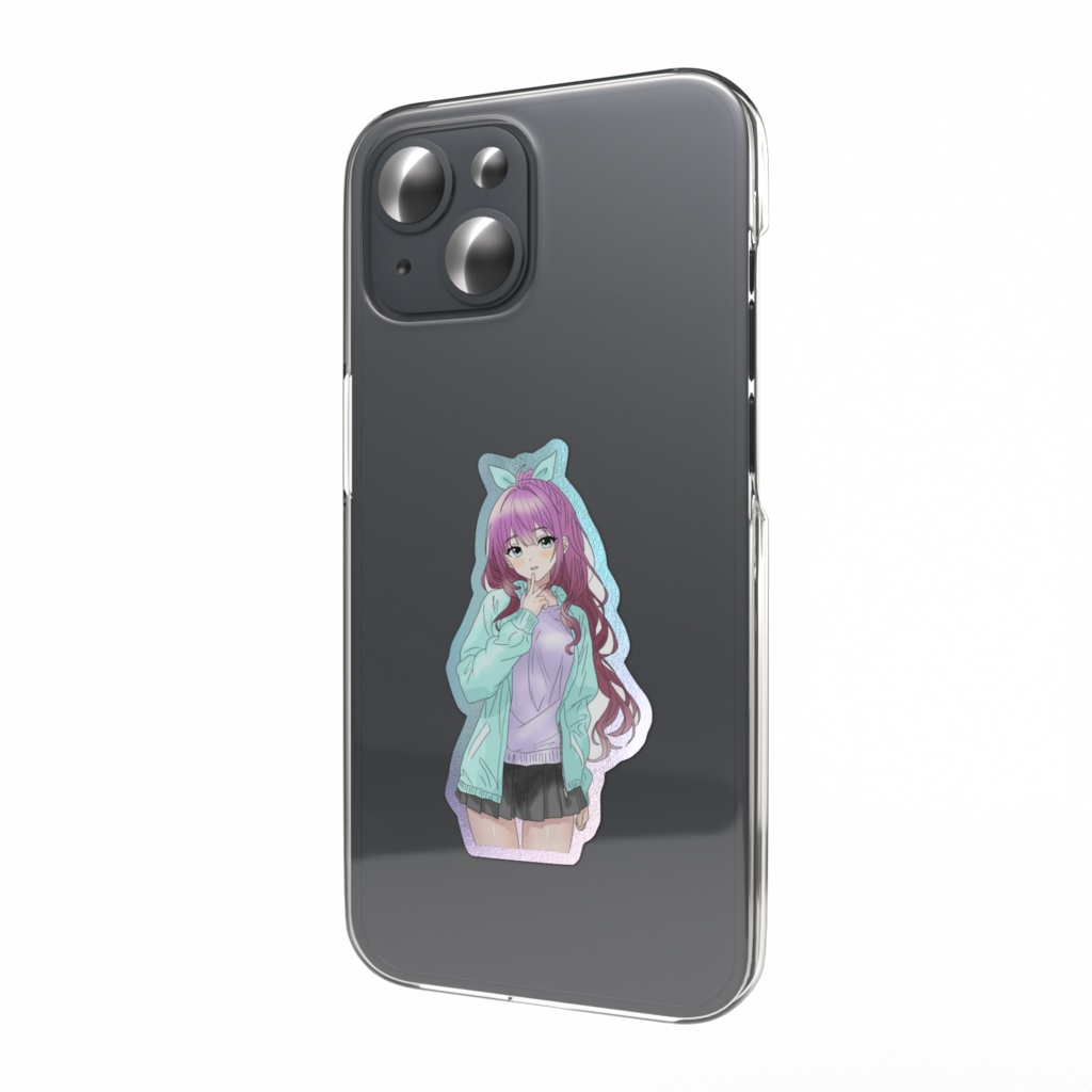 みくりんのステッカー(ギャルver)