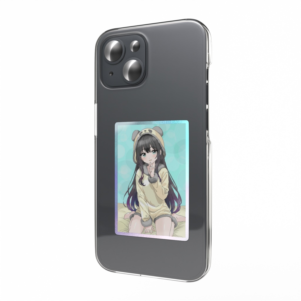 みくりんのステッカー(パンダさんver)