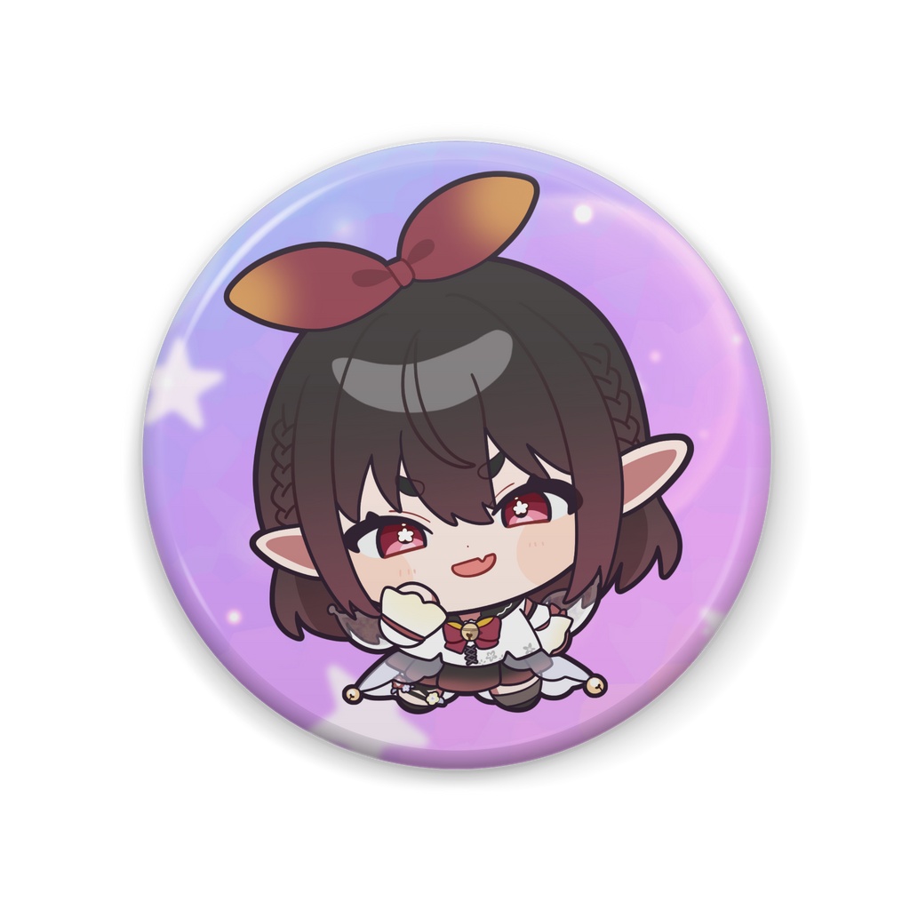 SD缶バッジ(イラストレーター：壱圃モツ様)