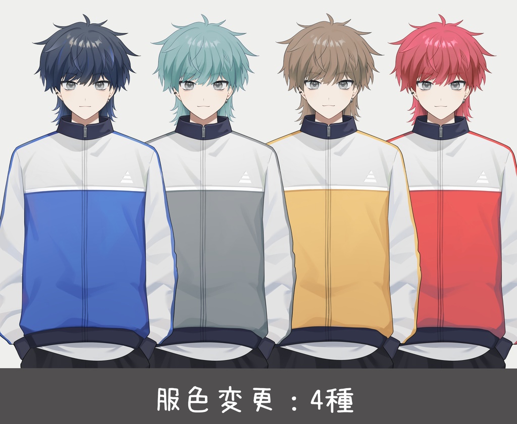 【VTS対応】ハットが好きなお兄さん【汎用モデル】