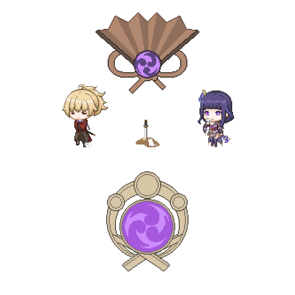 原神 改変用snsアイコン 稲妻 A邸職 Booth