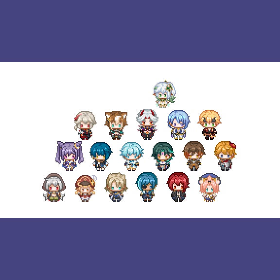 【原神】ピクスク用アバター 各種