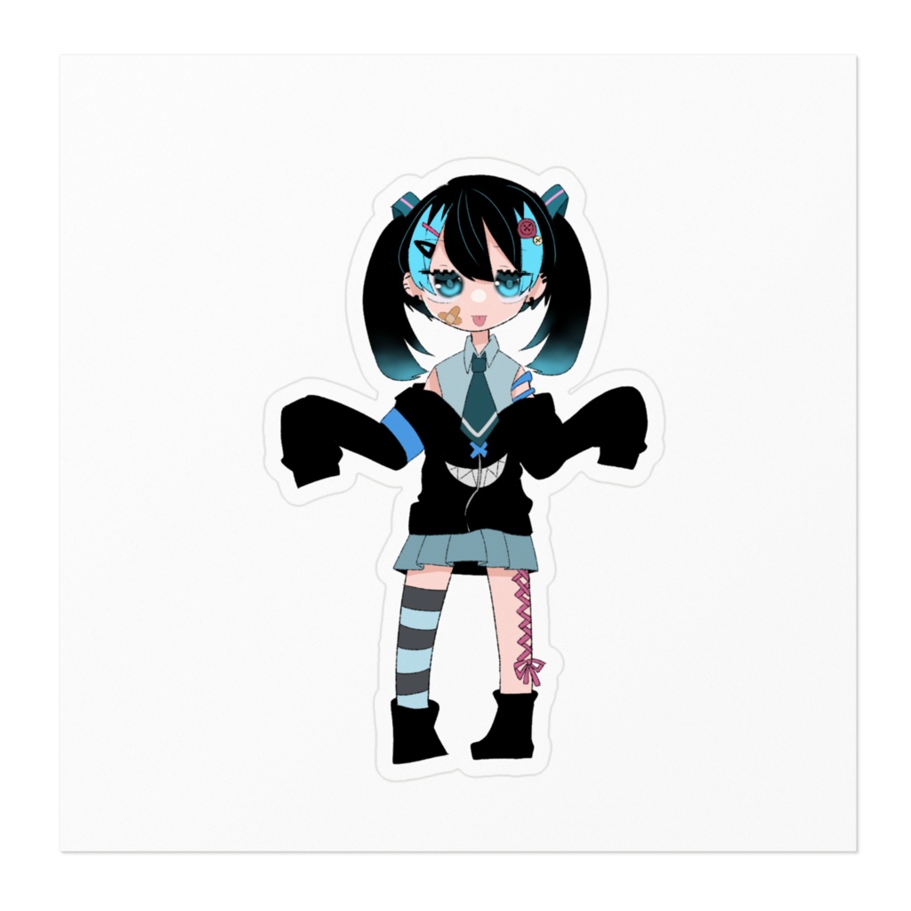 ステッカー(浅ミク)